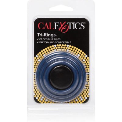 CALEX TRI-RINGS AZUL - D-223998 - Dona Pimenta