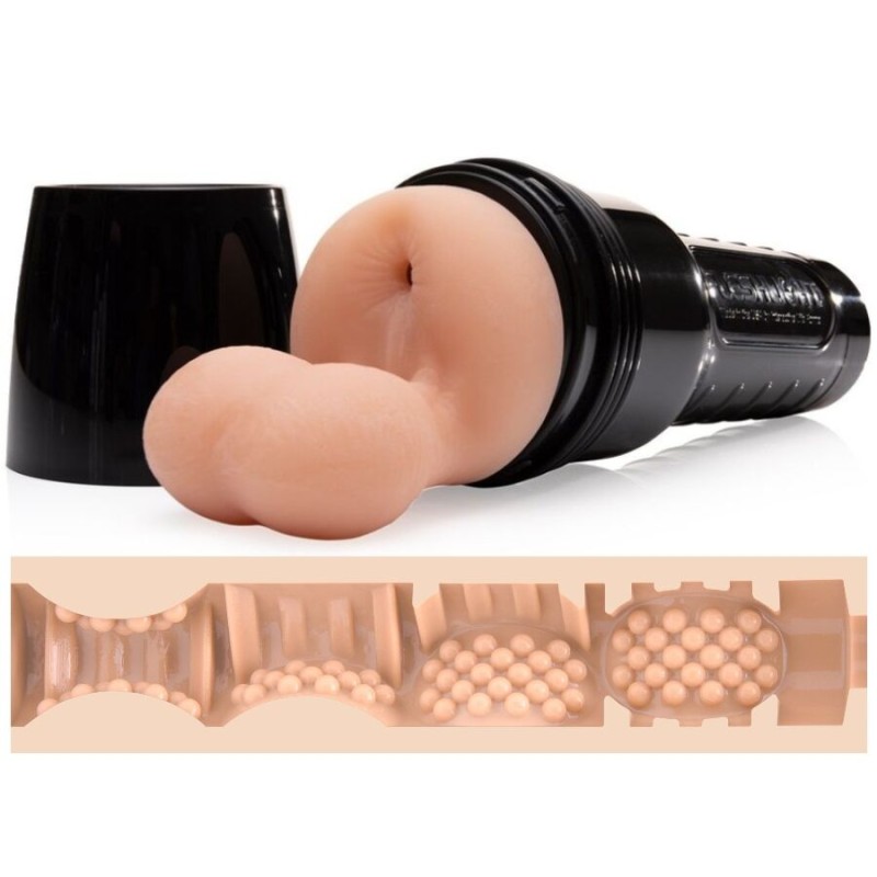 MASTURBADOR MASCULINO DE FLESHJACK COM TESTÍCULOS - D-224067 - Dona Pimenta