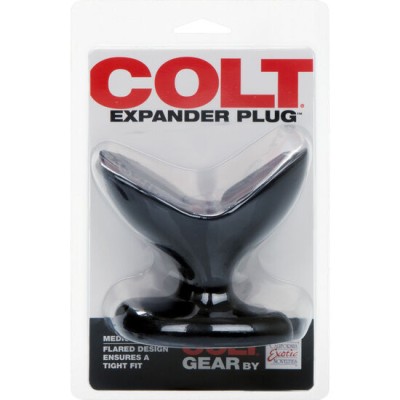 COLT EXPANDER PLUG MÉDIO PRETO - D-223618 - Dona Pimenta