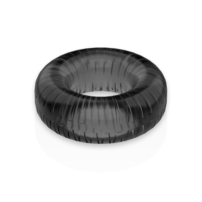 POWERING&trade;- ANEL PARA PÊNIS SUPER FLEXÍVEL E RESISTENTE 4,5CM PR07 PRETO - D-225462 - Dona Pimenta