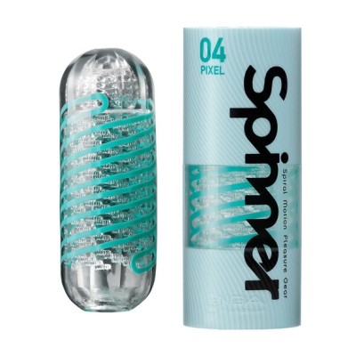 TENGA SPINNER MASTURBADOR PIXEL - D-226767 - Dona Pimenta