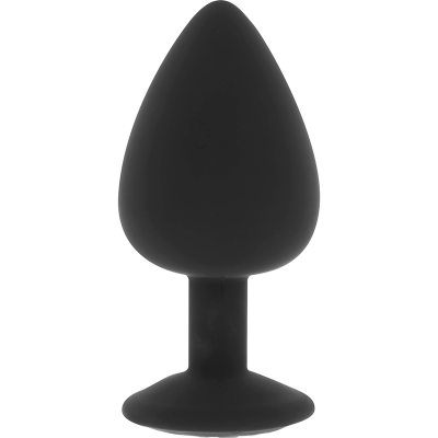 OHMAMA PLUG ANAL SILICONA DIAMOND TALLA L - 9 CM - D-227264 - Dona Pimenta