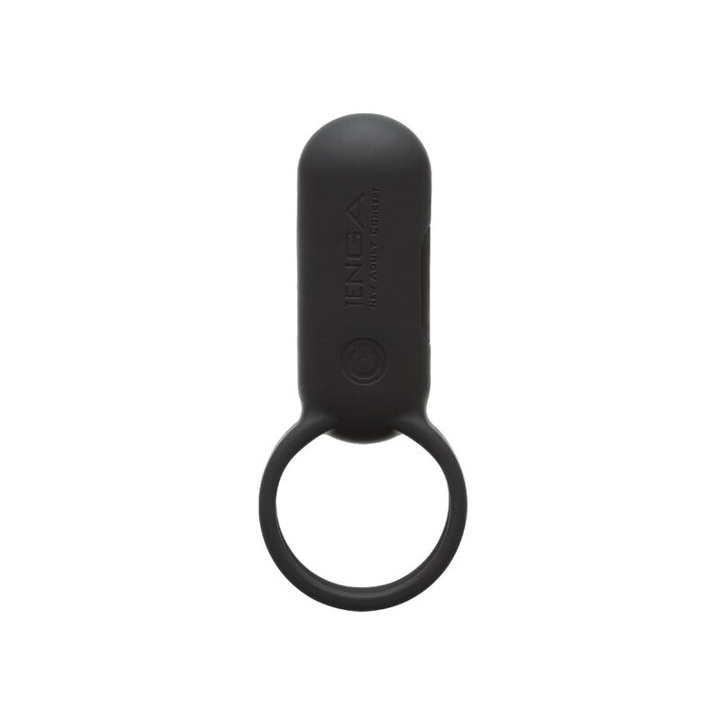 TENGA SVR SMART VIBE RING BLACK - D-226987 - Dona Pimenta