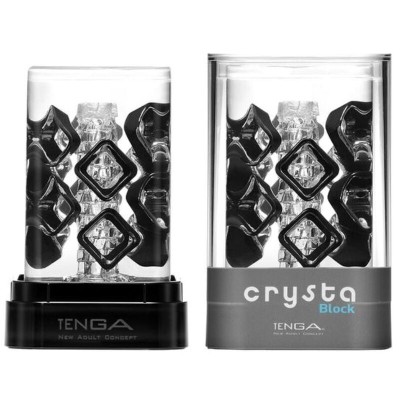 TENGA CRYSTA MASTURBADOR MASCULINO BLOCK - D-227353 - Dona Pimenta