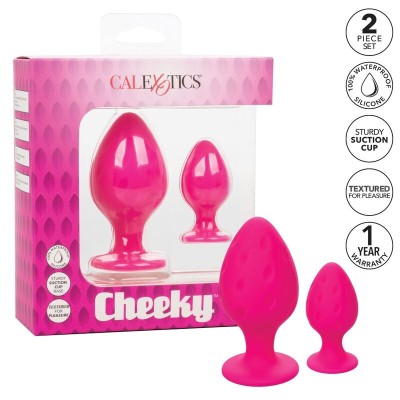 CALEX CHEEKY BUTTPLUG - ROSA - D-228501 - Dona Pimenta