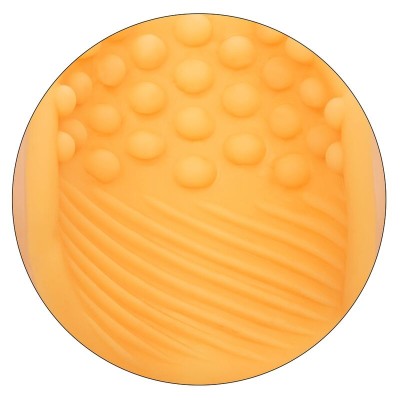 CALEX - MASTURBADOR DE GRIP COM FRONTEIRA - LARANJA - D-228506 - Dona Pimenta