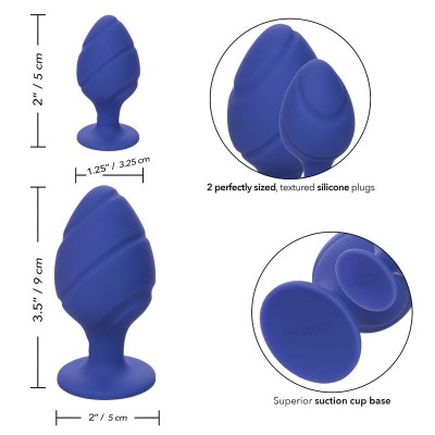 CALEX CHEEKY BUTTPLUG - ROXO - D-228502 - Dona Pimenta