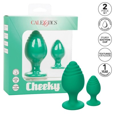 CALEX CHEEKY BUTTPLUG - VERDE - D-228503 - Dona Pimenta