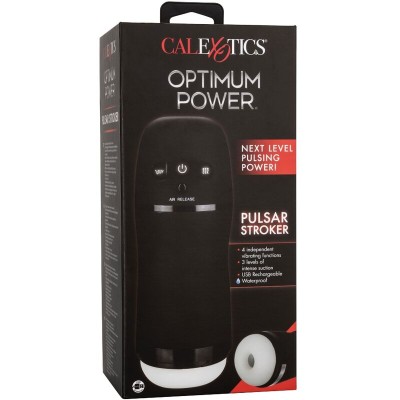 CALEX OPTIMUM POWER STROKER VIBRAÇÃO E FUNÇÕES DE SUCÇÃO - D-228524 - Dona Pimenta