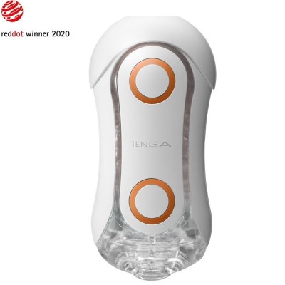 TENGA FLIP ORB FORTE MASTURBADOR BRANCO E ORANGE CRASH - D-228651 - Dona Pimenta