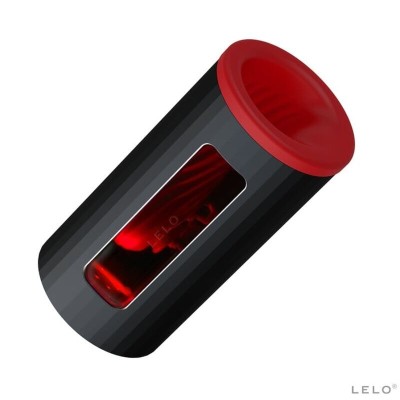 LELO F1S V2 MASTURBADOR CON TECNOLOGIA SDK - VERMELHO E PRETO - D-228662 - Dona Pimenta