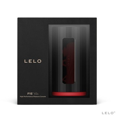 LELO F1S V2 MASTURBADOR CON TECNOLOGIA SDK - VERMELHO E PRETO - D-228662 - Dona Pimenta