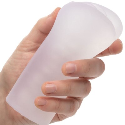 CALEX BOUNDLESS VULVA STROKER - TRANSPARENTE - D-229184 - Dona Pimenta