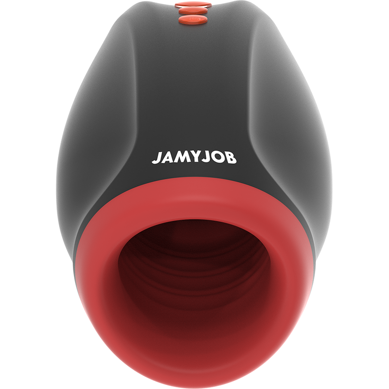 MASTURBADOR JAMYJOB NOVAX COM VIBRAÇÃO E COMPRESSÃO - D-229300 - Dona Pimenta