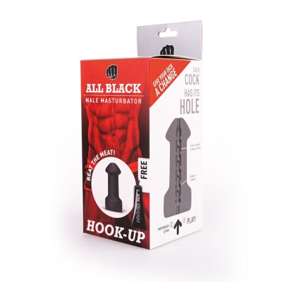 ALL BLACK - MASTURBADOR HOOK-UP - D-229320 - Dona Pimenta