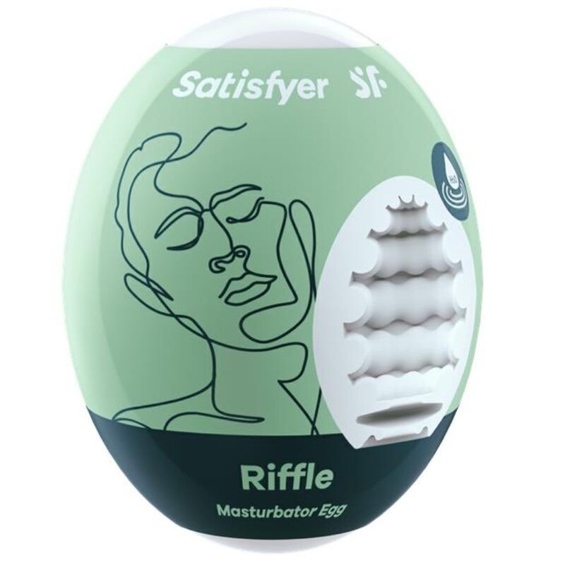 OVO DE MASTURBADOR DE RIFFLE SATISFYER - D-229350 - Dona Pimenta