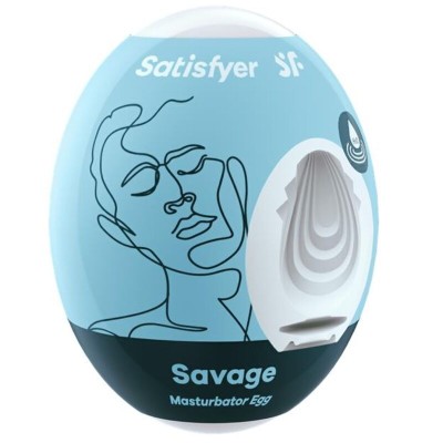 SATISFYER SAVAGE MASTURBATOR EGG - D-229354 - Dona Pimenta