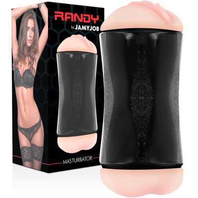 MASTURBADOR DE DUPLO FURO JAMYJOB RANDY - VAGINA E ÂNUS - D-230869 - Dona Pimenta