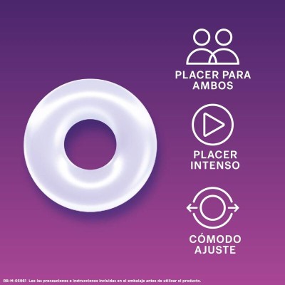 DUREX - ANEL PARA O PÉNIS DE PRAZER - D-231055 - Dona Pimenta