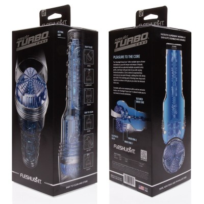 FLESHLIGHT TURBO CORE BLUE ICE - D-231857 - Dona Pimenta