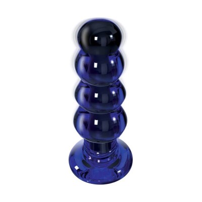 BUTTOCKS  O RADIANT GLASS BUTTPLUG - D-233106 - Dona Pimenta