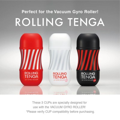 TENGA VACUUM GYRO ROLLER SUCÇÃO E ROTAÇÃO - D-232977 - Dona Pimenta