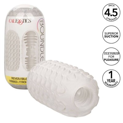 CALIFÓRNIA EXOTICS REVERSIBLE RIBBED STROKER - D-233046 - Dona Pimenta