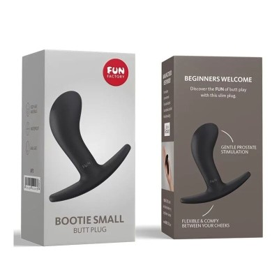 FUN FACTORY - BOOTIE ANAL PLUG SMALL BLACK - D-233515 - Dona Pimenta