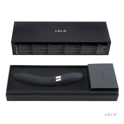 VIBRADOR LELO ELISE 2 PRETO - D-195022 - Dona Pimenta