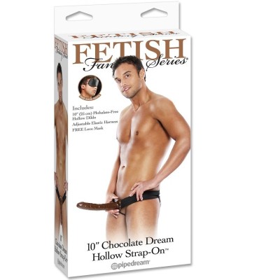 FETISH FANTASY CHOCOLATE DREAM OCO STRAP-ON - PD3948-00 - Dona Pimenta