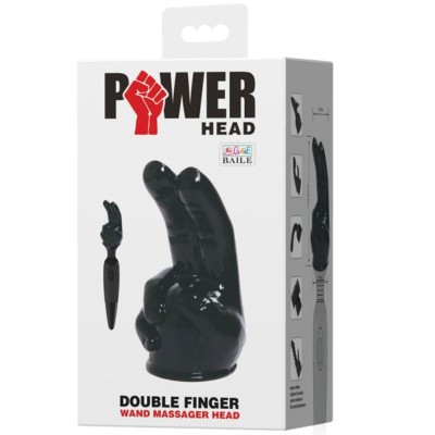 POWER HEAD - CABEZAL INTERCAMBIABLE PARA MASAJEADOR DISEÑO MANO - D-211789 - Dona Pimenta