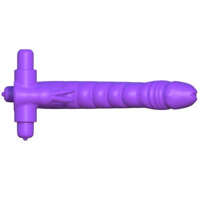 FANTASY C-RINGZ SILICONE DOUBLE VIBRATOR COELHO - PD5819-12 - Dona Pimenta