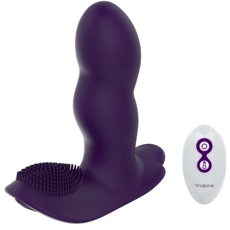 NALONE LOLI REMOTE CONTROL MASSAGER - PURPLE - D-218629 - Dona Pimenta