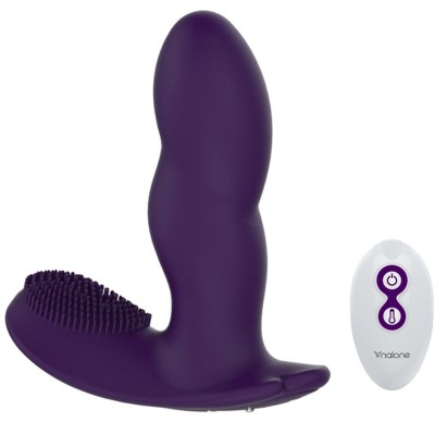 NALONE LOLI REMOTE CONTROL MASSAGER - PURPLE - D-218629 - Dona Pimenta