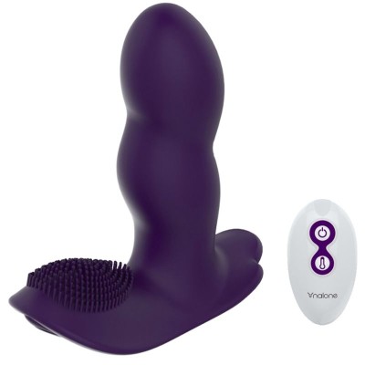 NALONE LOLI REMOTE CONTROL MASSAGER - PURPLE - D-218629 - Dona Pimenta