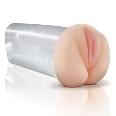 EXTREME TOYZ MASTURBADOR VAGINA NATURAL - TRANSPARENTE - RD 222 - Dona Pimenta