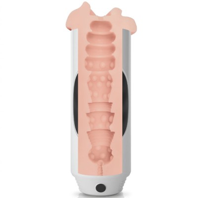 PIPEDREAM EXTREME TOYZ MEGA GRIP VAGINA MASTURBATOR VIBRATOR - RD292 - Dona Pimenta