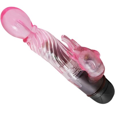 GIVE YOU A KIND OF LOVER VIBRADOR CON RABBIT ROSA 10 MODOS - D-219211 - Dona Pimenta