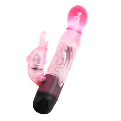 GIVE YOU A KIND OF LOVER VIBRADOR CON RABBIT ROSA 10 MODOS - D-219211 - Dona Pimenta