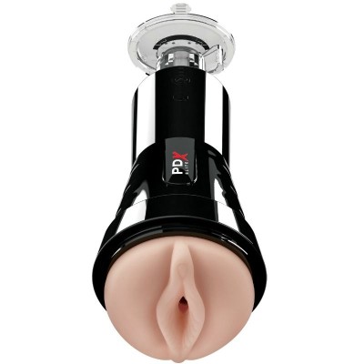 PDX ELITE - COCK COMPRESSOR VIBRATING STROKER - RD509 - Dona Pimenta