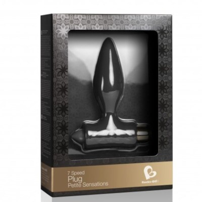 PLUG ANAL PARA PRINCIPIANTES PETITE SENSATIONS - PRETO - D-221801 - Dona Pimenta