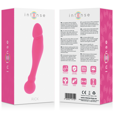 SILICONE INTENSO RICK DUAL PINK - D-216070 - Dona Pimenta