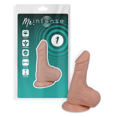 MR INTENSE - 1 REALISTIC PENIS 14.6-O- 3.5cm - D-216082 - Dona Pimenta