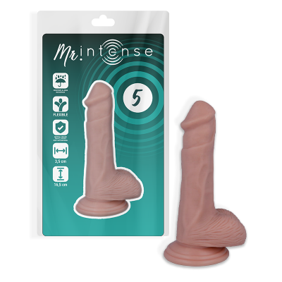 MR INTENSE - 5 REALISTIC PENIS 16,5 -OU- 3,5 CM - D-216086 - Dona Pimenta