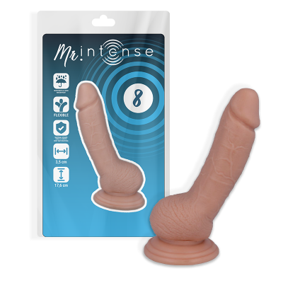 MR INTENSE - 8 REALISTIC PENIS 17.6 -OU- 3.5cm - D-216089 - Dona Pimenta