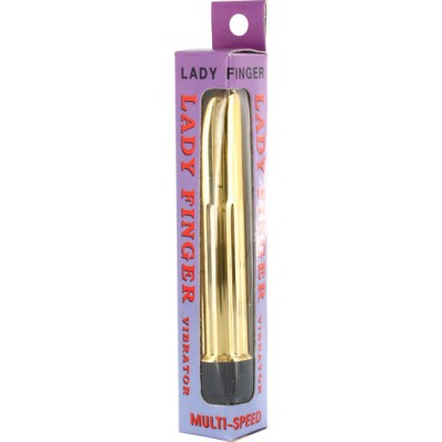 SEVENCREATIONS LADYFINGER MINIVIBRATOR GOLD - D-225061 - Dona Pimenta