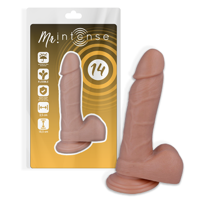 MR INTENSE - 14 PÊNIS REALÍSTICO 18,5 -O- 3,8 CM - D-216095 - Dona Pimenta