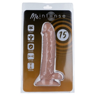 MR INTENSE - 15 PÊNIS REALÍSTICO 19,5 -O- 4,1 CM - D-216097 - Dona Pimenta