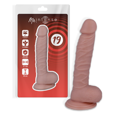 MR INTENSE - 19 REALISTIC PENIS 20 -O- 3.1cm - D-216100 - Dona Pimenta