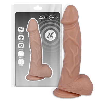 MR INTENSE - 26 REALISTIC PENIS 22CM -O- 4,4 CM - D-216108 - Dona Pimenta